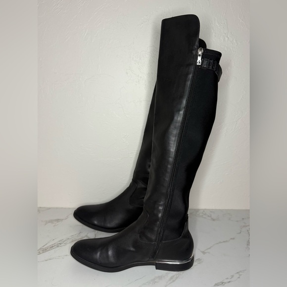 Calvin Klein Black Over the Knee Boots - Picture 1 of 7